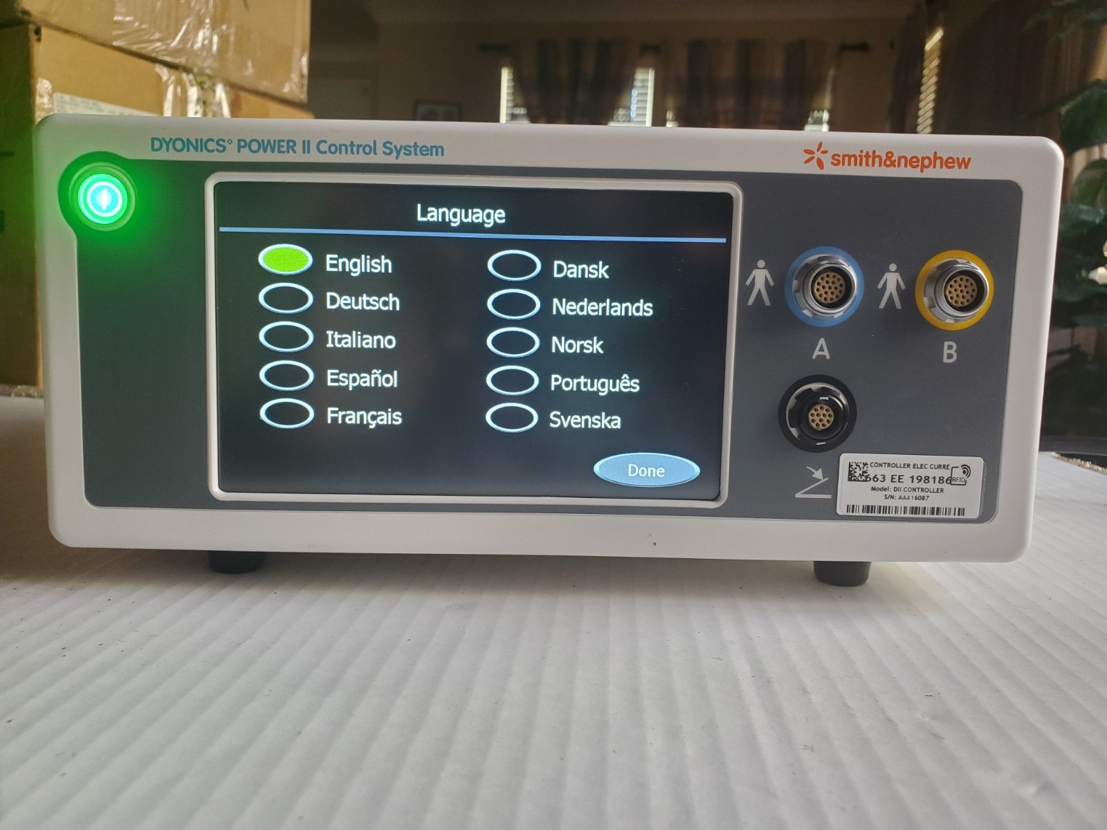 Smith & Nephew Dyonics Power II Control Unit