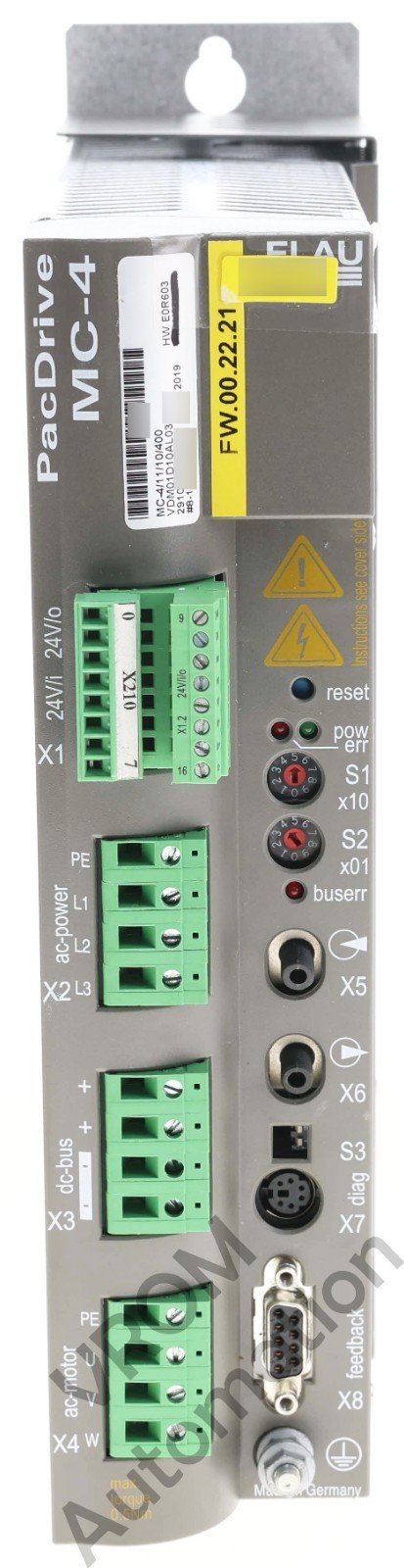 Schneider Electric MC-4/11/10/400 / ELAU PacDrive SERVO DRIVE WSP101003 MC-4