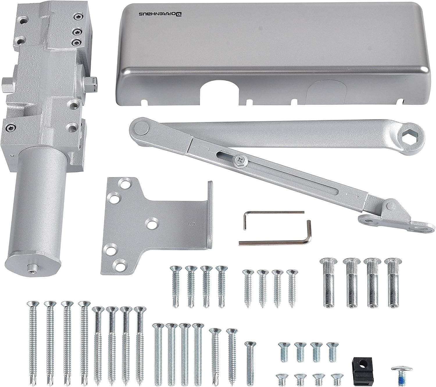 4041 Heavy Duty Automatic Door Closer – Adjustable for Doors (40-330Lbs)