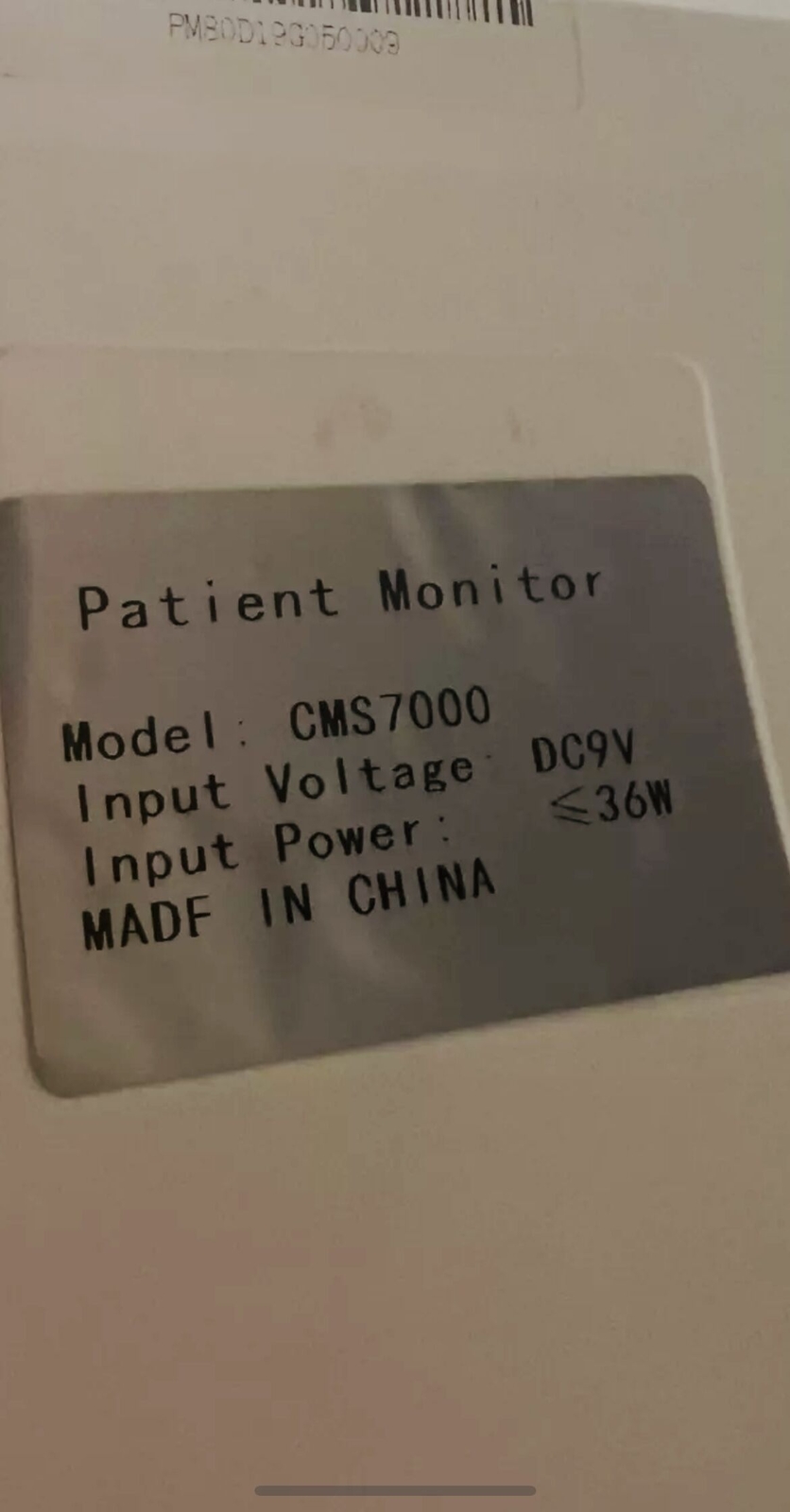 6Pin SpO2 Sensor Probe Cable For CMS7000 ECG Patient Monitor Adult Finger Clip