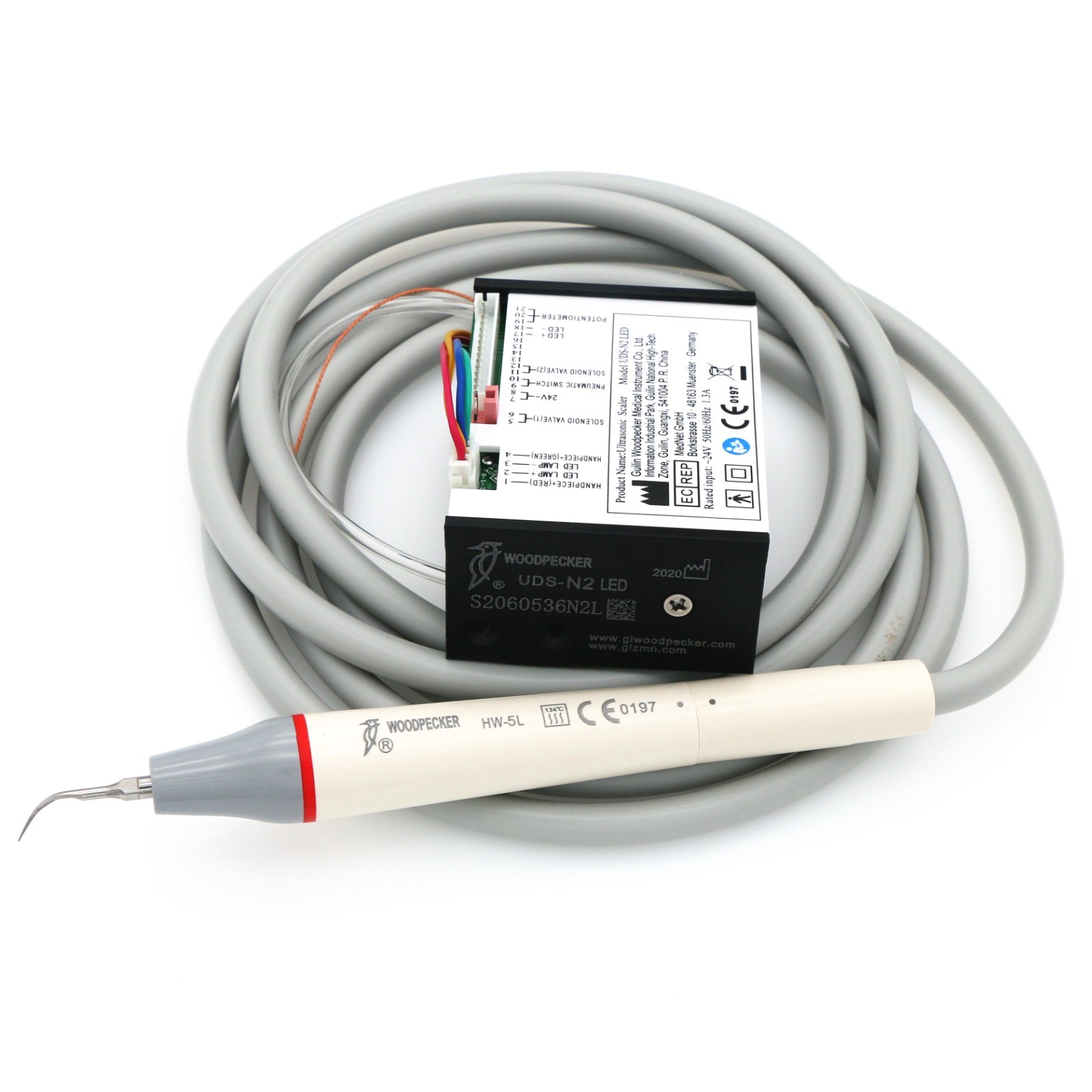 Woodpecker Dental Ultrasonic Piezo Scaler Built in UDS-N2 LED Fit Dental Chair