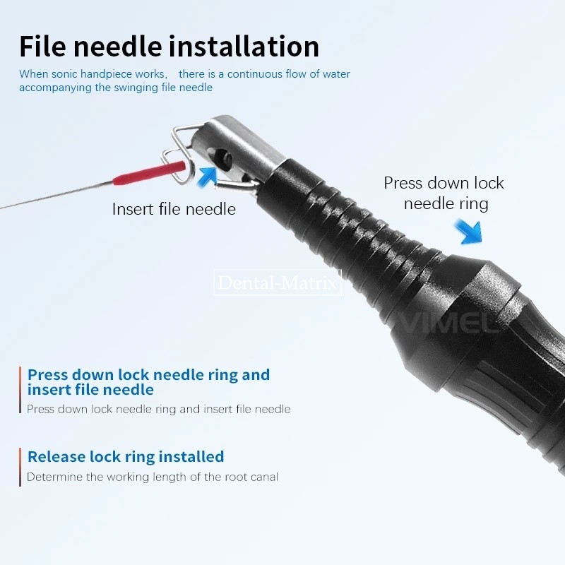 Dental Handpieces Super Sonic Air Driven Endo System Endodontic Handpiece Files