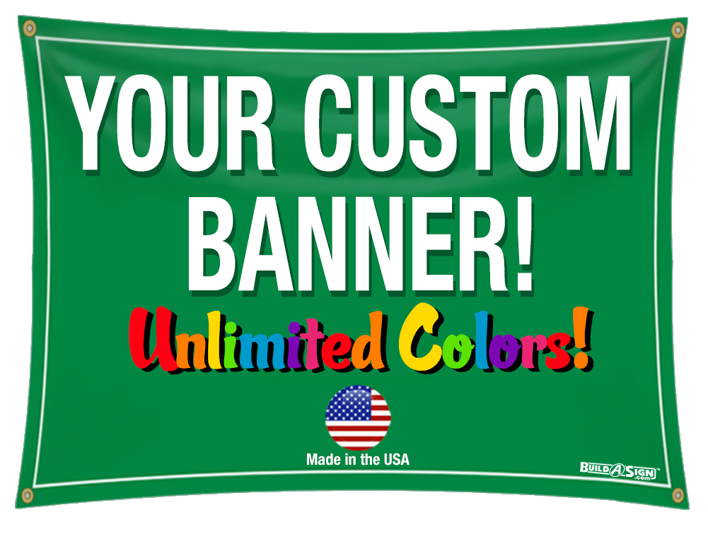 2’x 4′ Full Color Custom Banner High Quality Vinyl 2×4