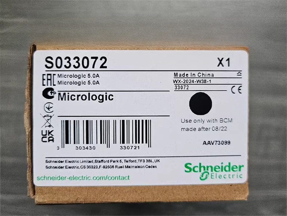 MICROLOGIC 5.0A 33072 Control unit brand new with packaging, free shipping