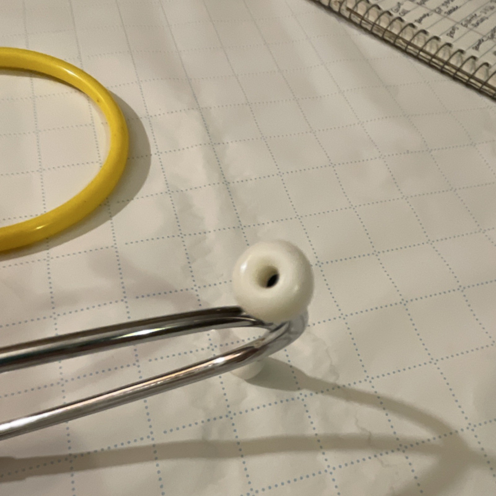 Yellow Single Head Stethoscope for General Practice Emergency Medicine