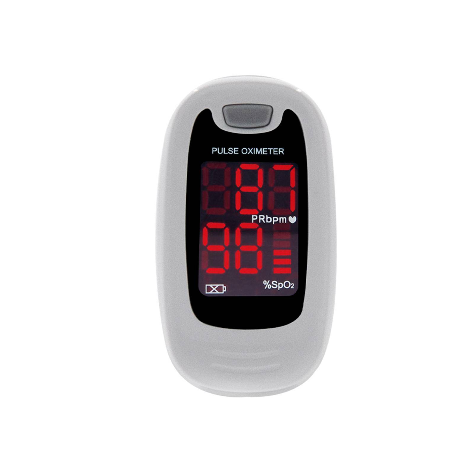 Fingertip Pulse Oximeter Blood Oxygen Saturation Monitor LED CMS50M