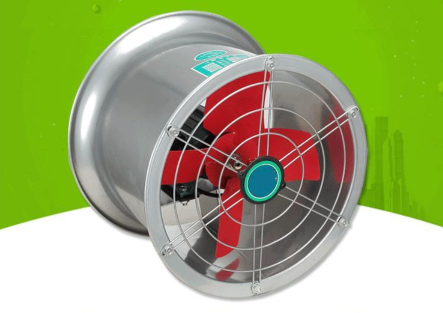 24 inch 220V Explosion-proof Fan Cylinder Pipe 6000m3/H 1400r/min US