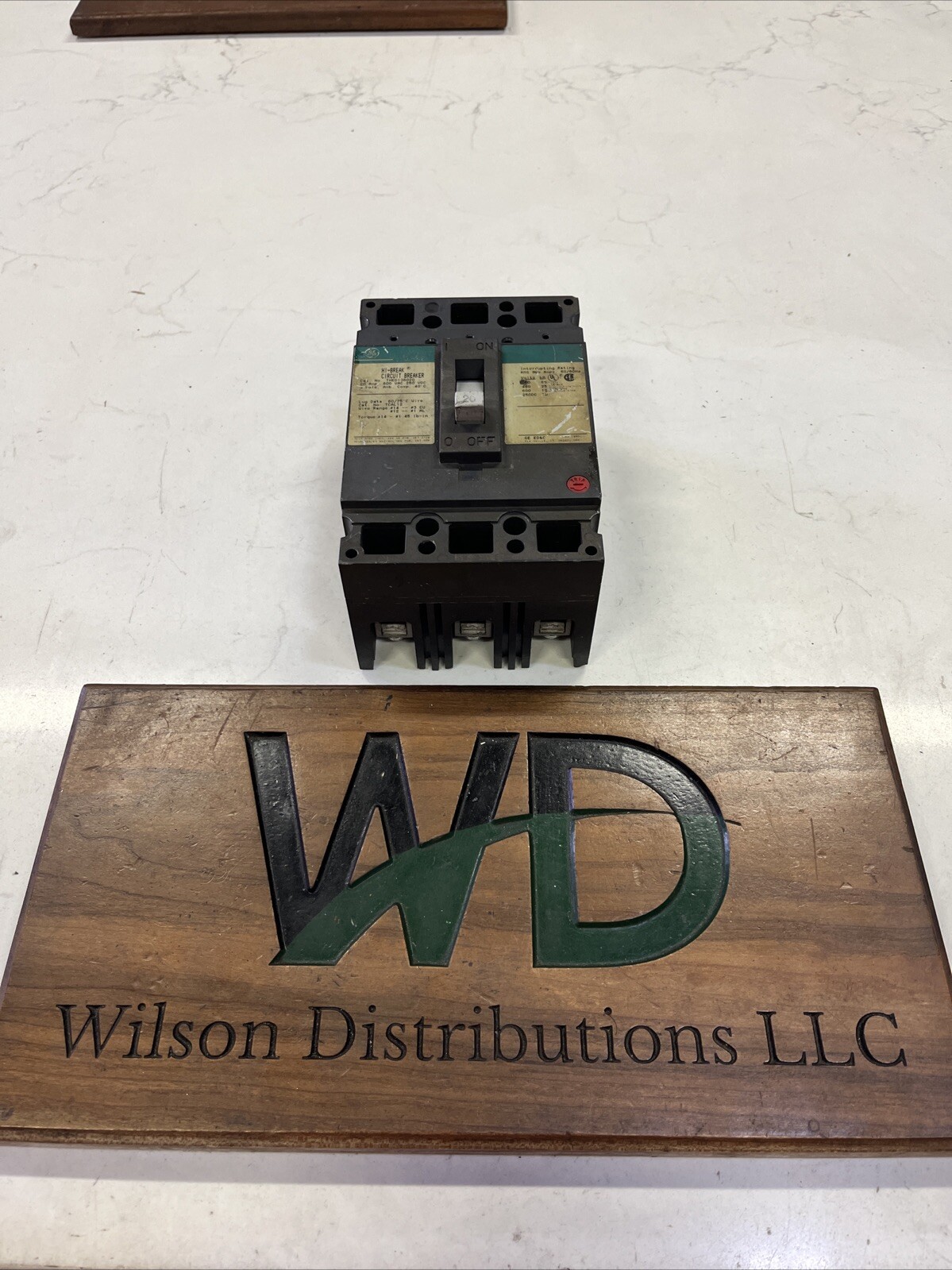 GE THED136020 20A 600V 3P CIRCUIT BREAKER