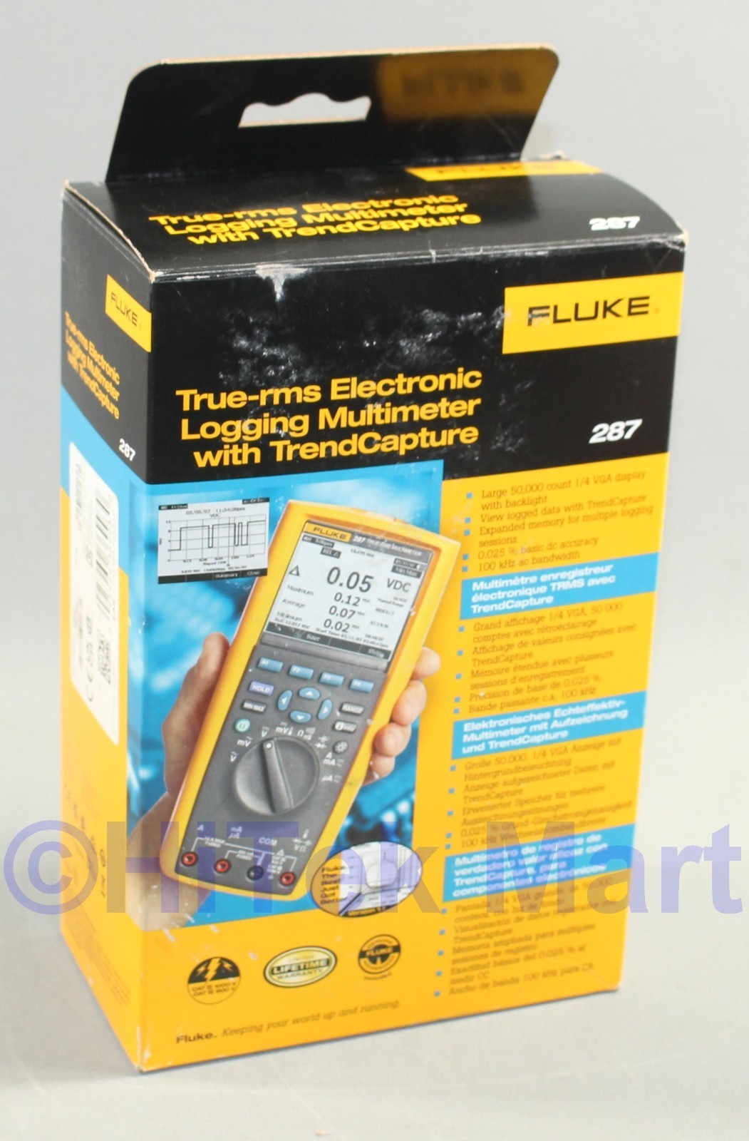 Fluke 287 True RMS Electronics Data Logging Multimeter w TrendCapture New In Box