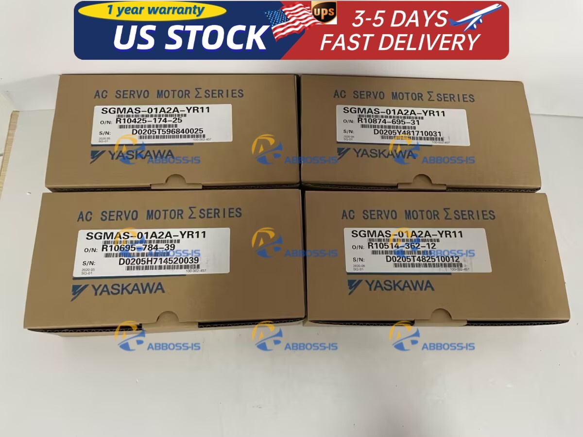 YASKAWA SGMAS-01A2A-YR11 AC SERVO MOTOR SGMAS01A2AYR11 New Expedited Shipping