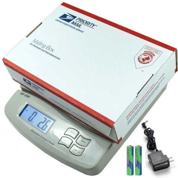 66LB x 0.1OZ Digital Postal Shipping Scale Weight Postage Kitchen SF-550 30 KG .