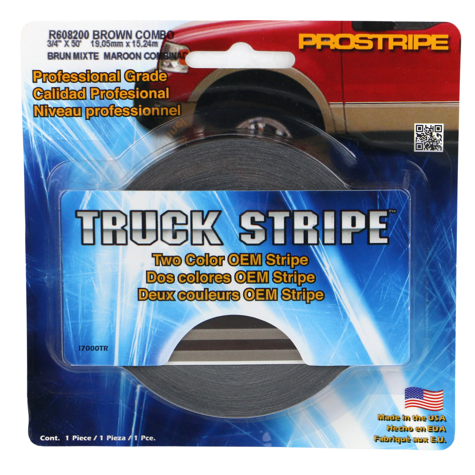 Sharpline Truck Break Pinstriping Tape [MultiStripe]: 3/4 in. x 50 ft. Arizona B