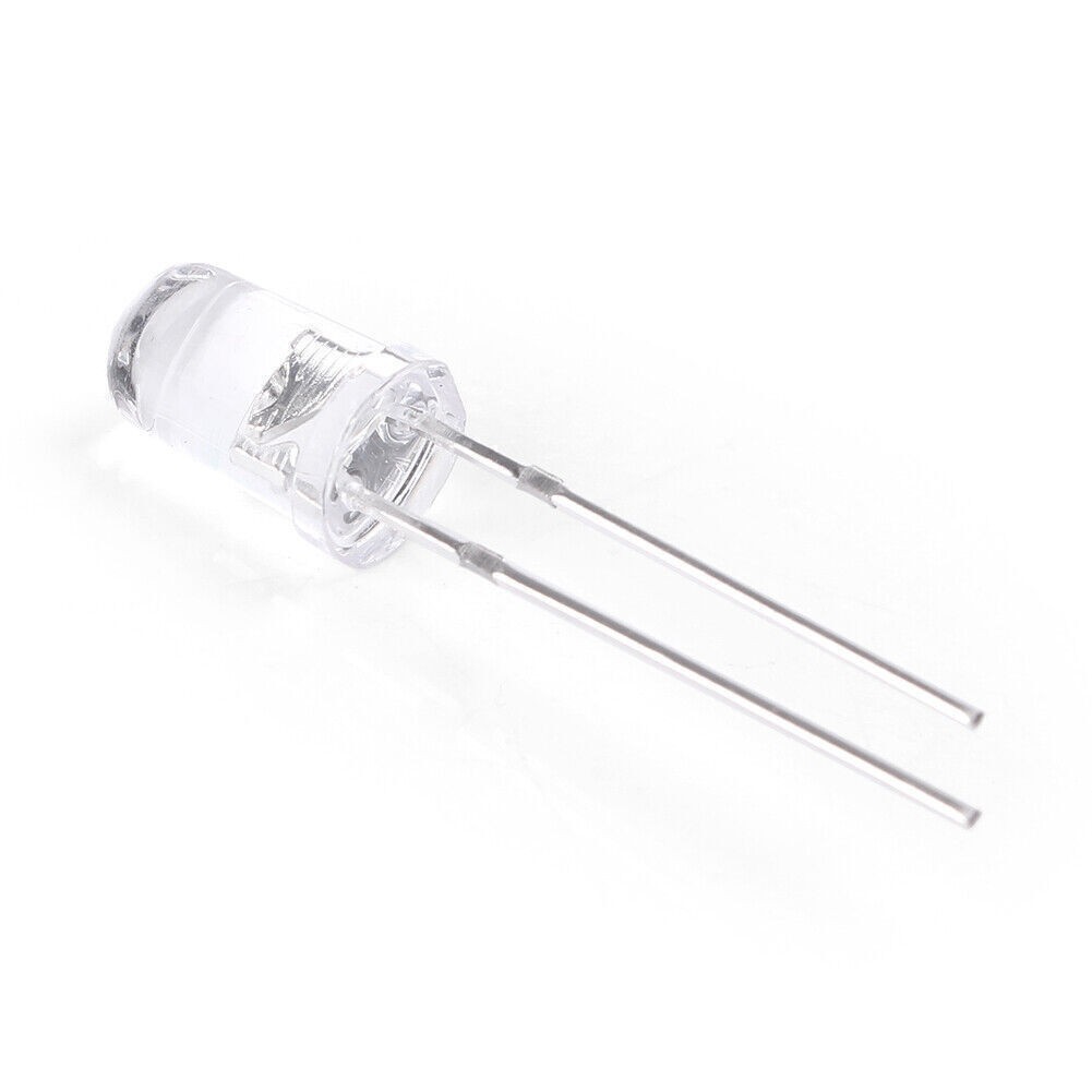 100/500/1000PCS 5mm LED Light Bulb Emitting Diode Small Night Lamp 20000 mcd
