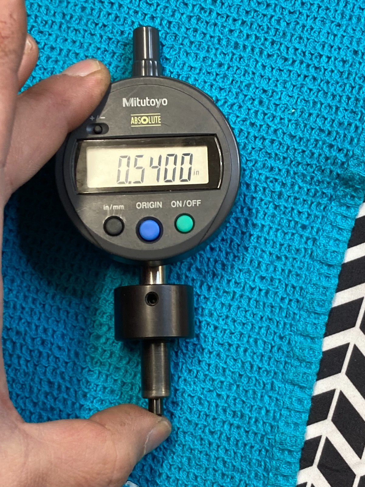 Mitutoyo 543-783B Digital Indicator S10112EXB with case