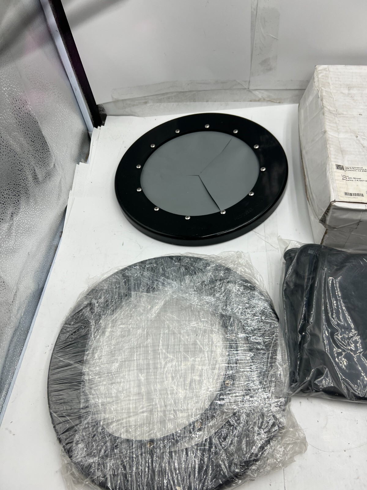 Terra Universal Insulation Flange Black Heavy Duty 271002