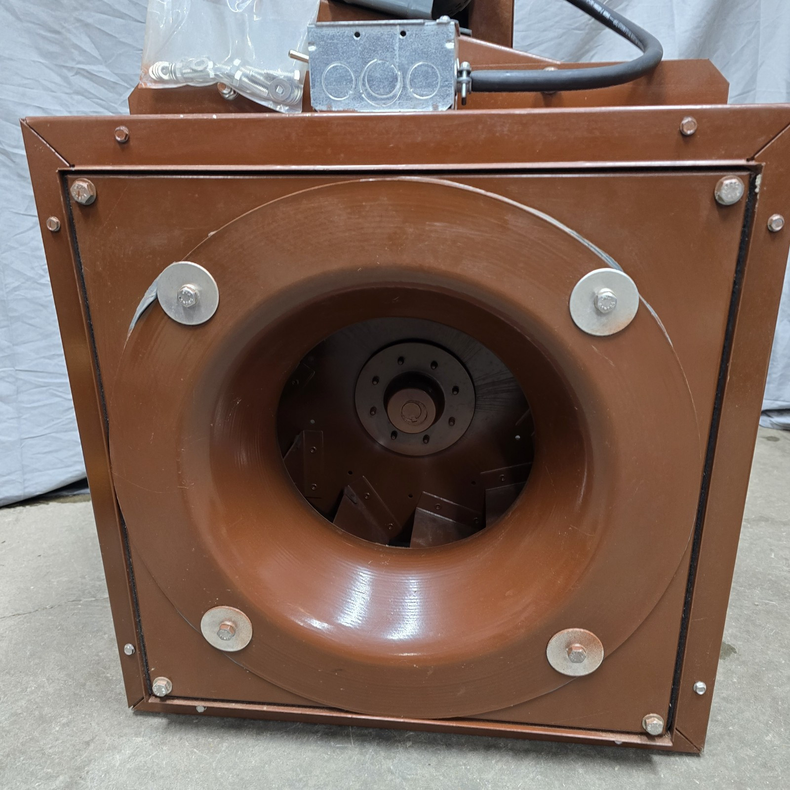 Loren Cook Inline Centrifugal Air Circulator 135 SQNH 3 Phase 460V 1000 CFM NEW