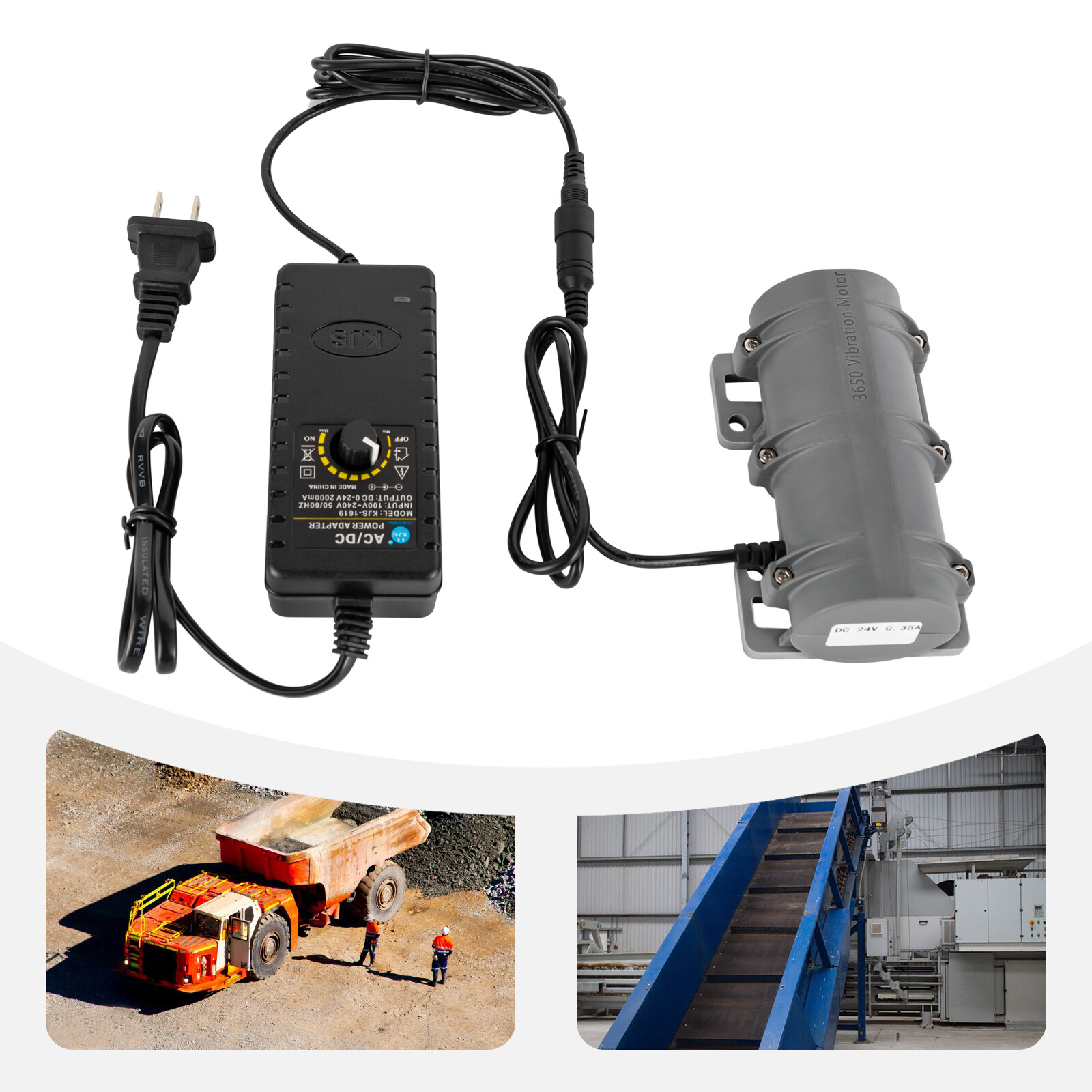 Vibration Motor, Vibrating Motor for Massage Bed, Electric Vibrating Motor