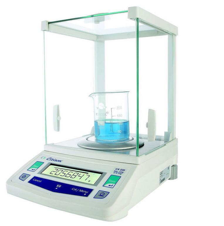 Citizen Analytical Lab Balance 220 gram by 0.1 mg, Auto Cal, NEW