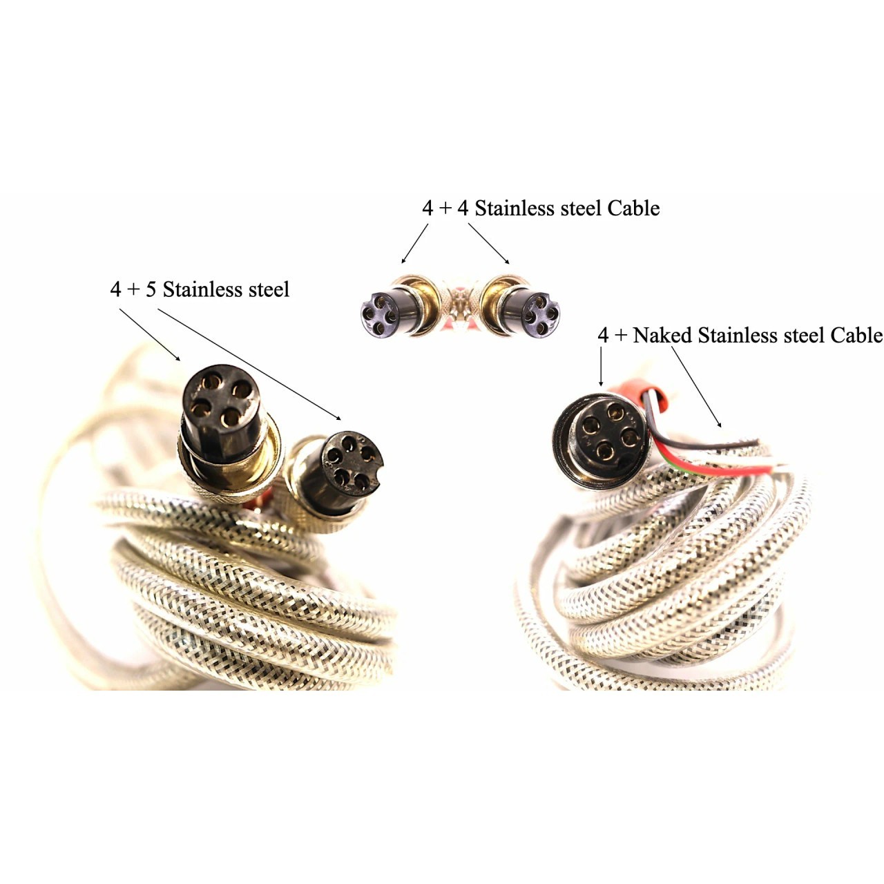 Prime Scale PS-15 Cable with connectors for PS-IN202 Indicator (4+4 regular)