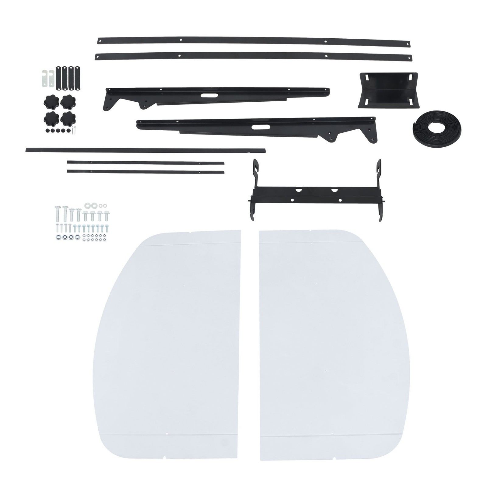 52″ X 52″ White Tuff Top Tractor & Mower Canopy For ROPS 2″ x 2″ or 2″ x 3″