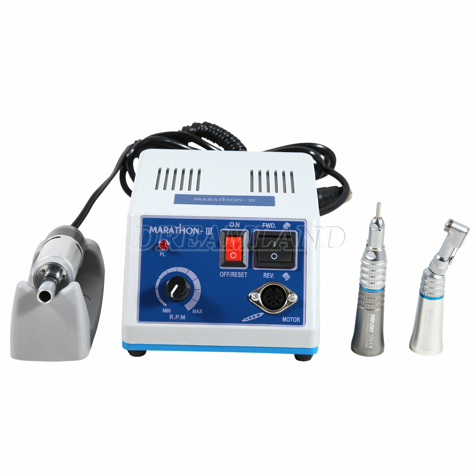 Dentist Lab MARATHON Handpiece 35K RPM Electric Micromotor Polisher Bur Drill OR