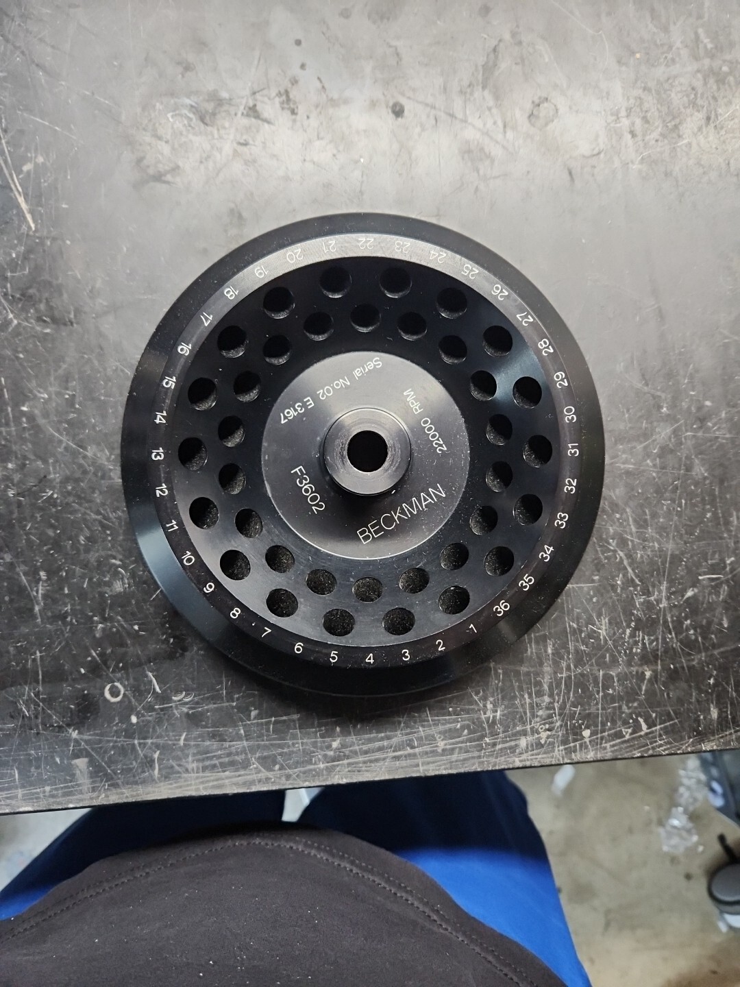 Beckman F3602 Fixed Angle Rotor
