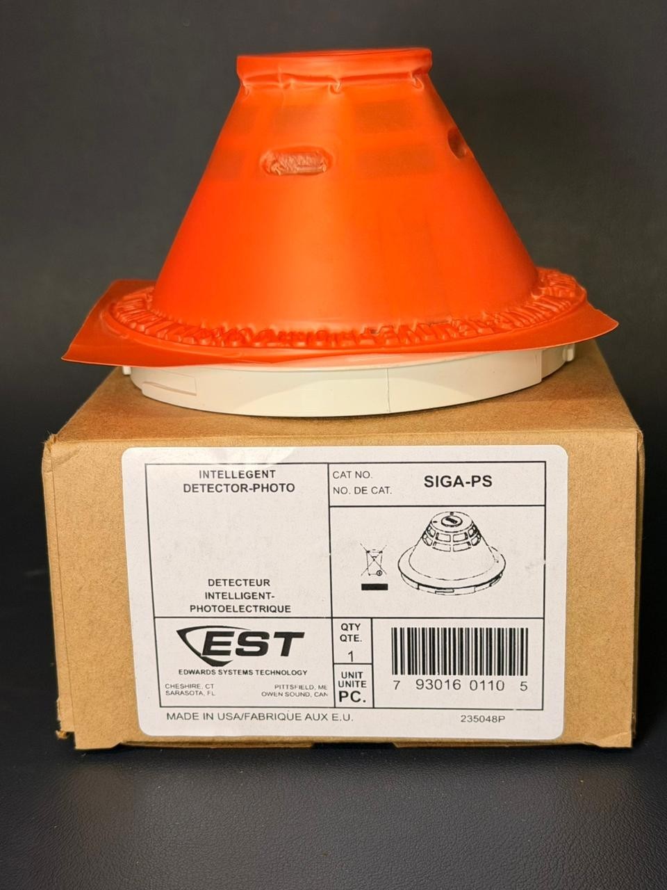 EST SIGA-PS Intelligent Photoelectric Smoke Detector NEW,.