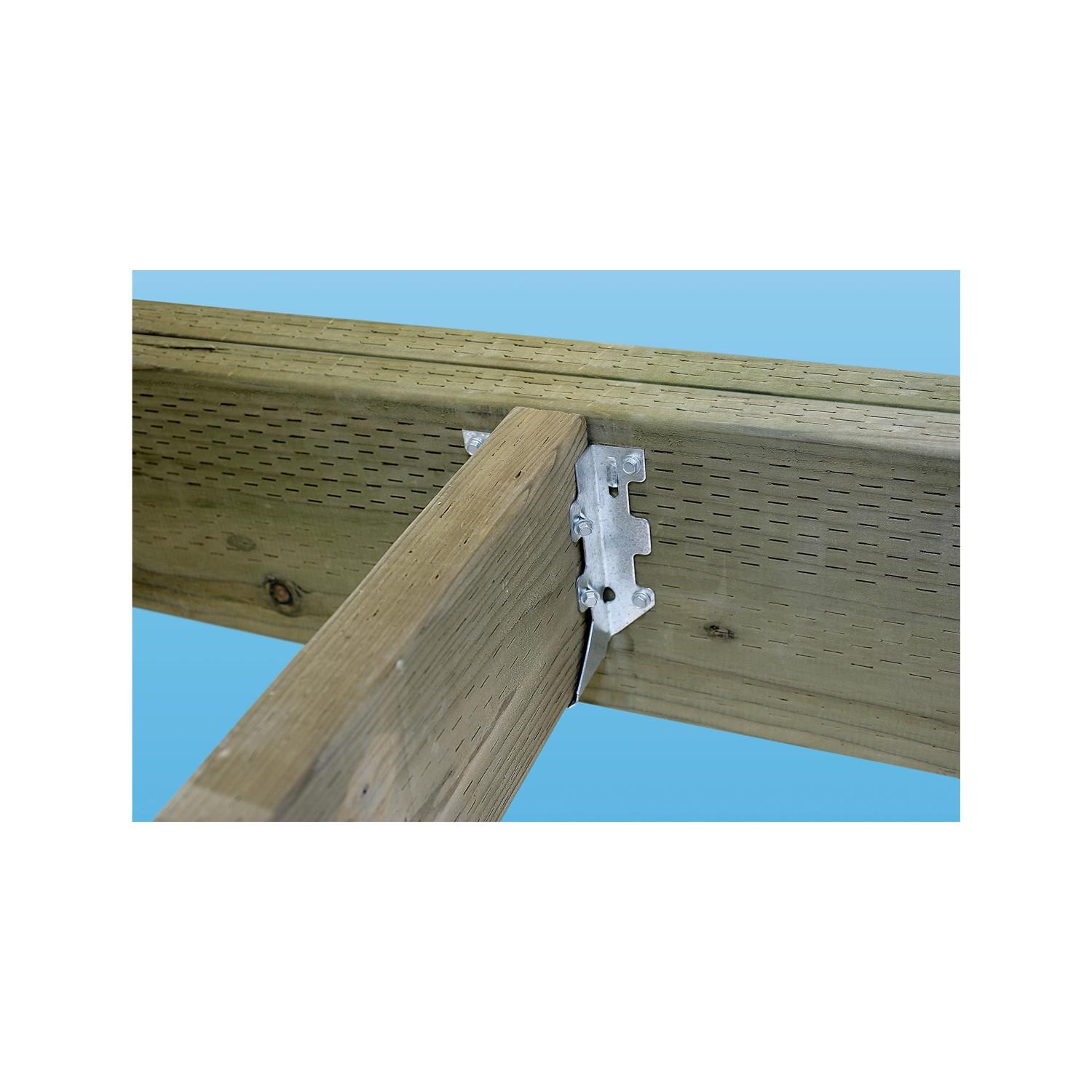 Simpson Strong-Tie SD9112R100 Galvanized Hex Head Connector Screw #9 x 1.5 in.
