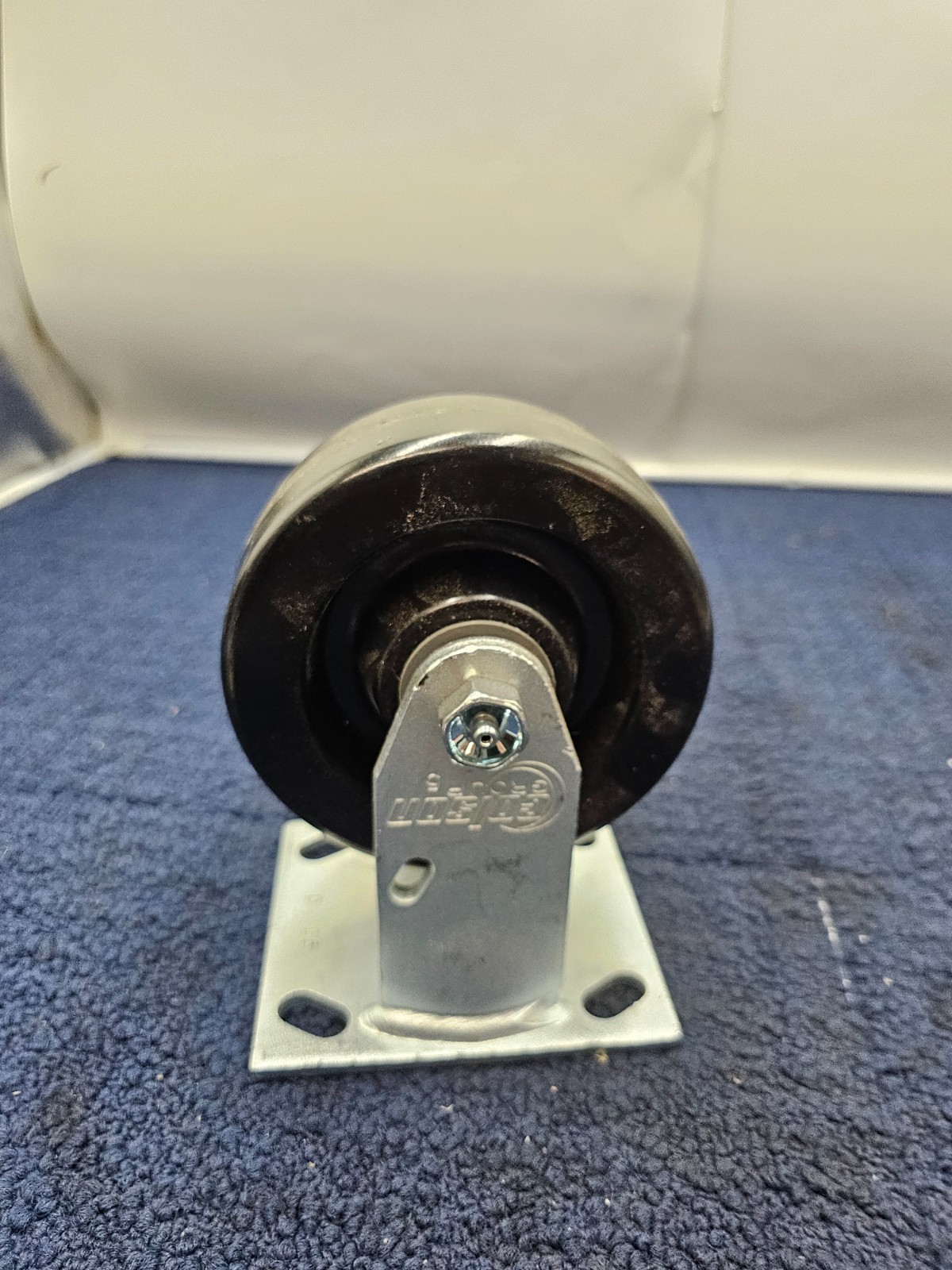Colson Rigid Caster Wheel, 4-Hole Mounting, 4-1/2″ Wheel Diamater 6-1/2″ Height