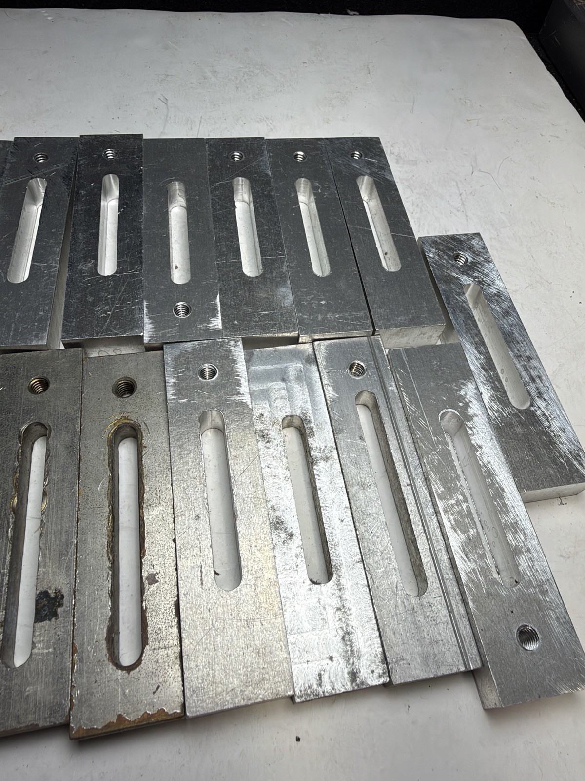 Vintage Laser / Optic stands Shims parts from closed College Laser Lab set G