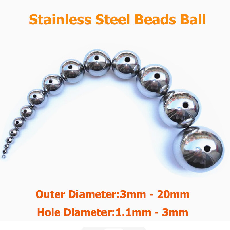 Through-hole Stainless Steel Beads Ball High Precision Bearing Balls Smooth Ball