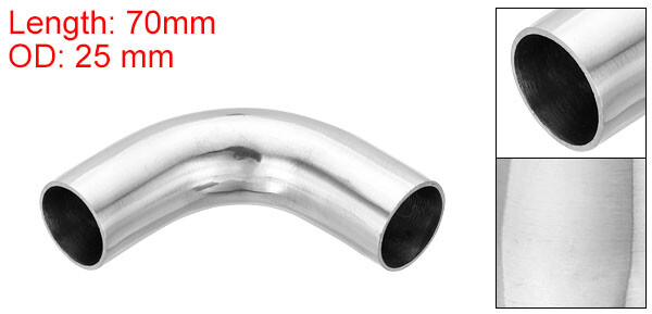 90 Degree Mandrel Bend Elbow 1 Inch OD Steel Exhaust Elbow Exhaust Piping