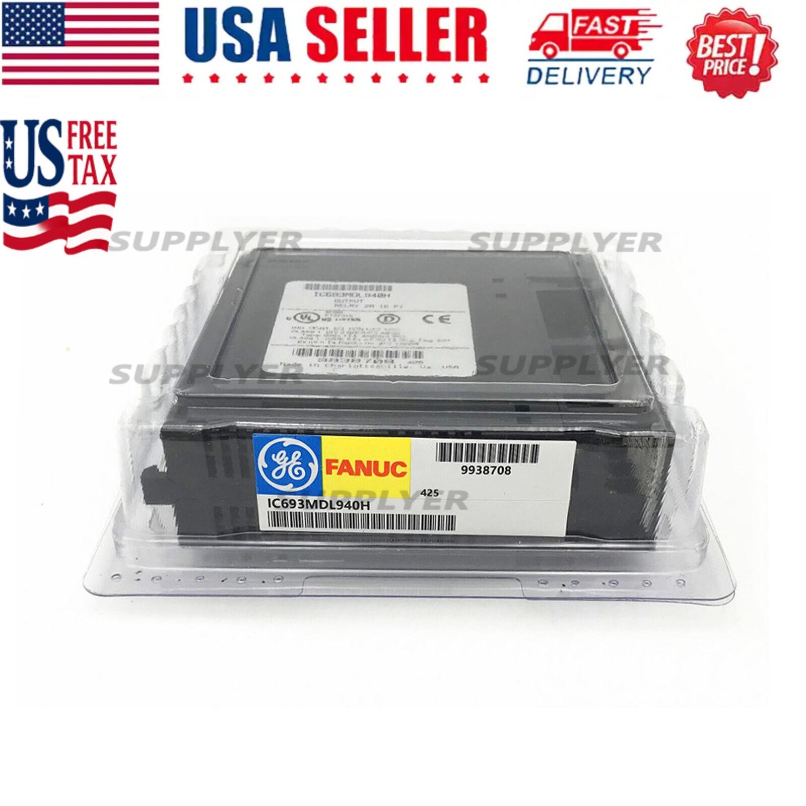 New GE Fanuc IC693MDL940 Output Module PLC Module New In Box Expendited Shipping