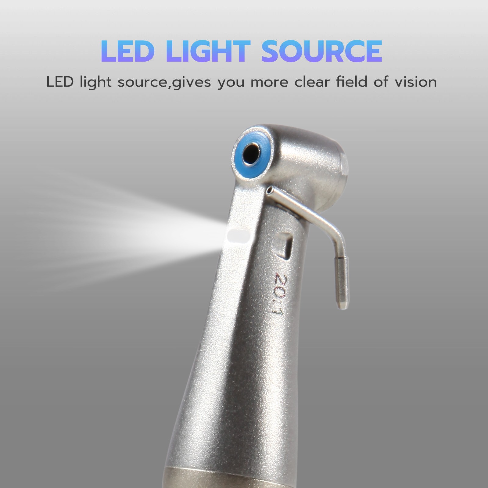 Dental Implant System LED Brushless Motor +20:1 Fiber Handpiece 5.0-60N.cm