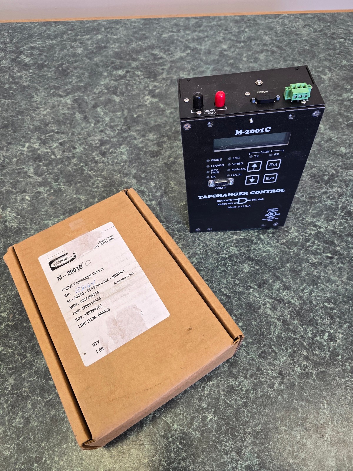 BECKWITH ELECTRIC TAPCHANGER CONTROL M-2001C-6SL