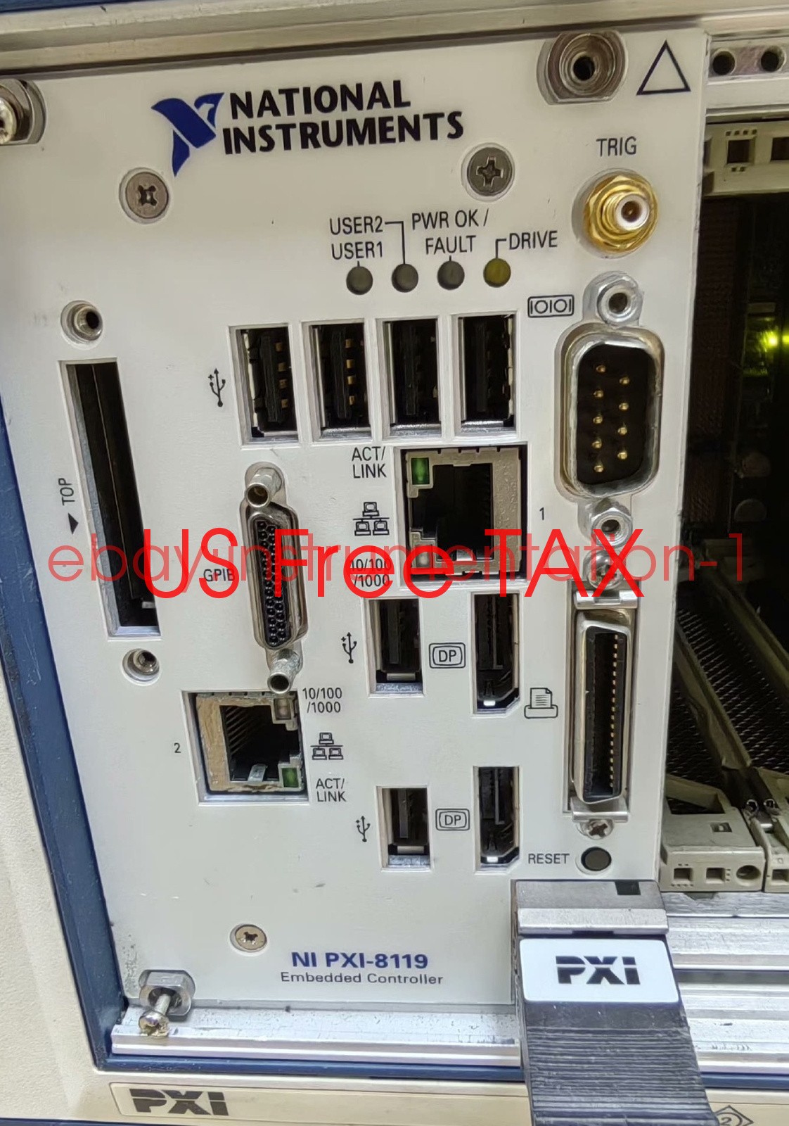 National Instruments NI PXI-8119 2.3 GHz Quad-Core Processor PXI Controller