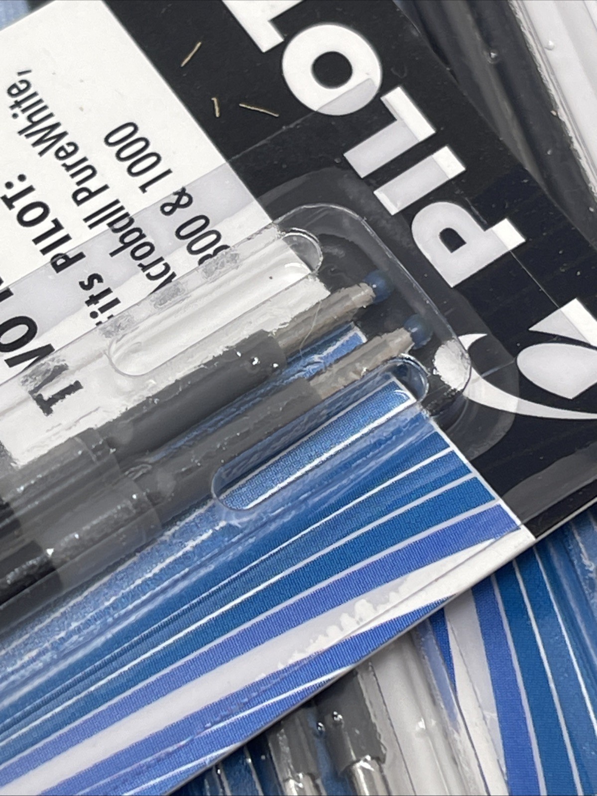 Pilot Acroball 77347 Fine Tip Refills Ink, 0.7mm Fine Point – Black, Lot Of 12
