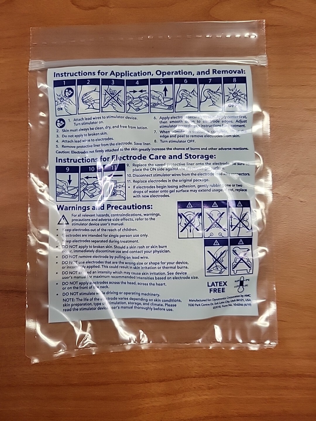 Dynatronics DynaFlex Spun Lace White Fabric Electrode DF2.75R