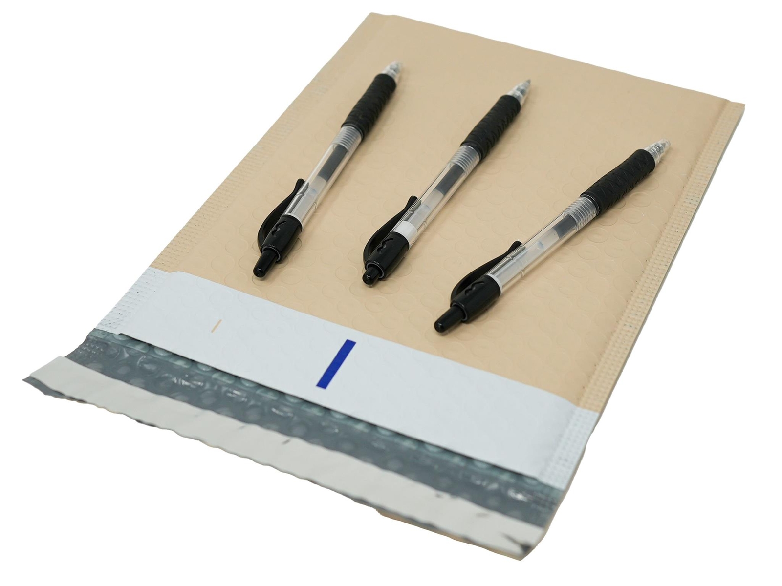 6×10 Khaki Fully Recyclable Bubble Padded Envelopes, Recycled Eco- Friendly Poly