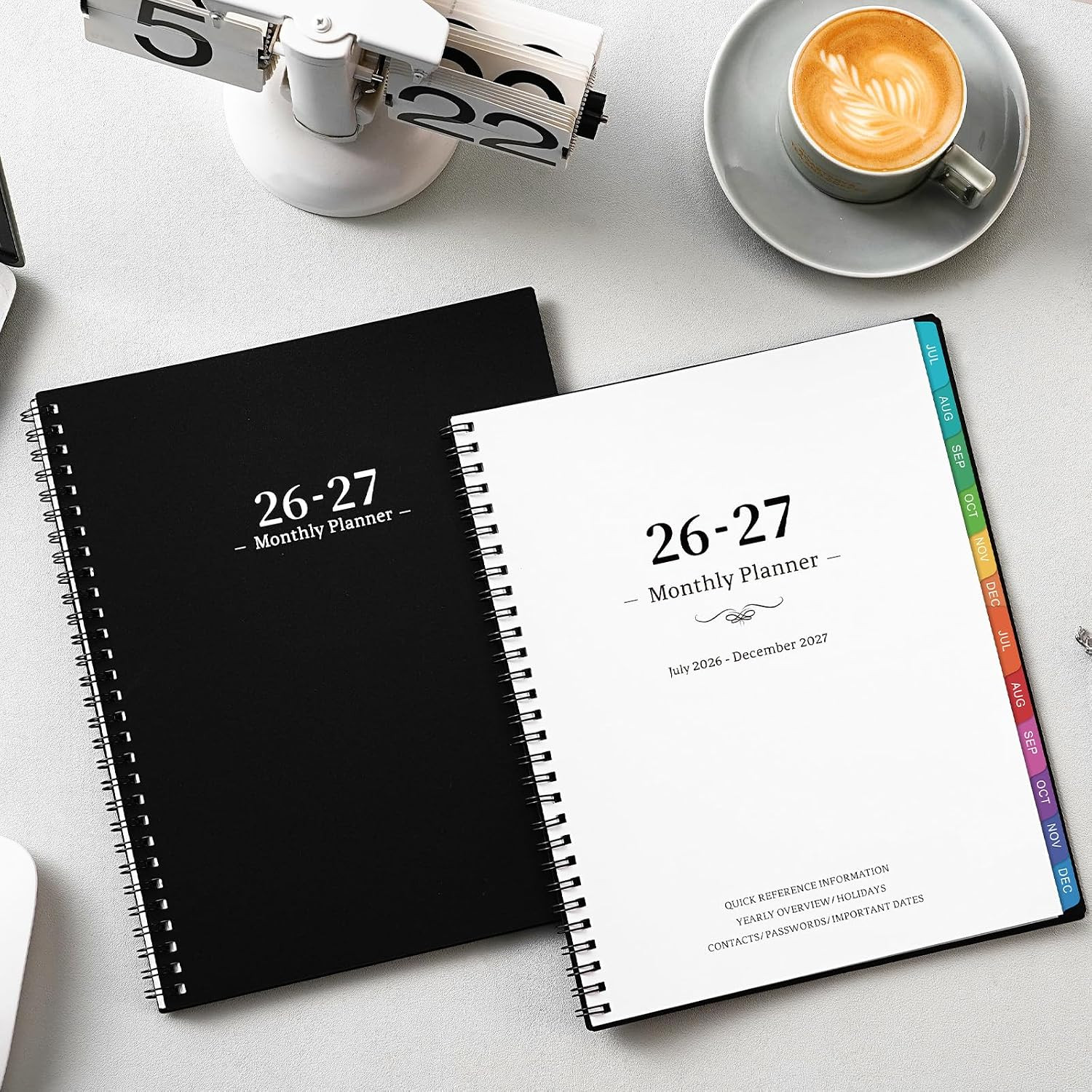 2026-2027 Monthly Planner – Academic Planner/Calendar 2026-2027, JUL 2026 – DEC