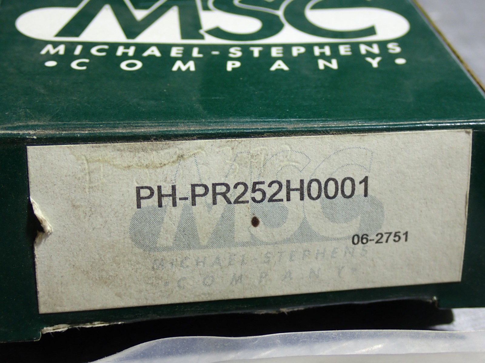 MSC SEAL KIT PH-PR252H0001 NEW