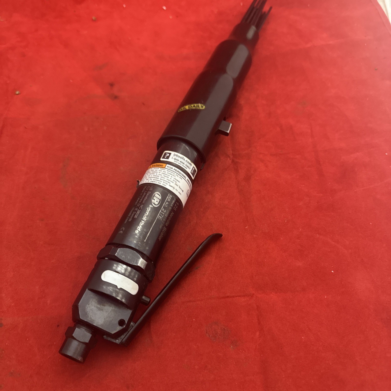 Ingersoll Rand Pneumatic Air Needle Scaler