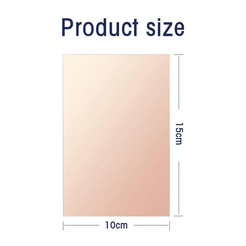 5PCS Single Sided Plate DIY PCB Kit Glass Fiber FR4 Copper Clad Board 10x15cm US