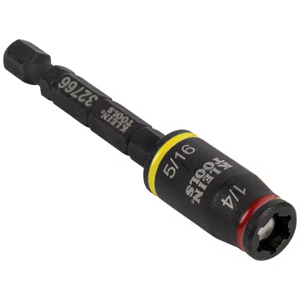 3-In-1 Impact Flip Socket, 1/4 In., 5/16 In., 3 In. L