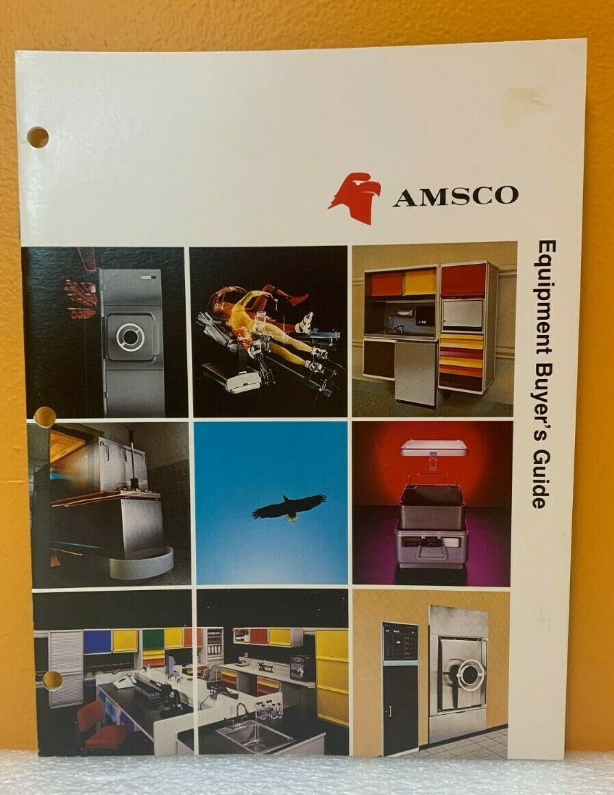 Amsco 1986 Equipment Buyer’s Guide (Catalog).