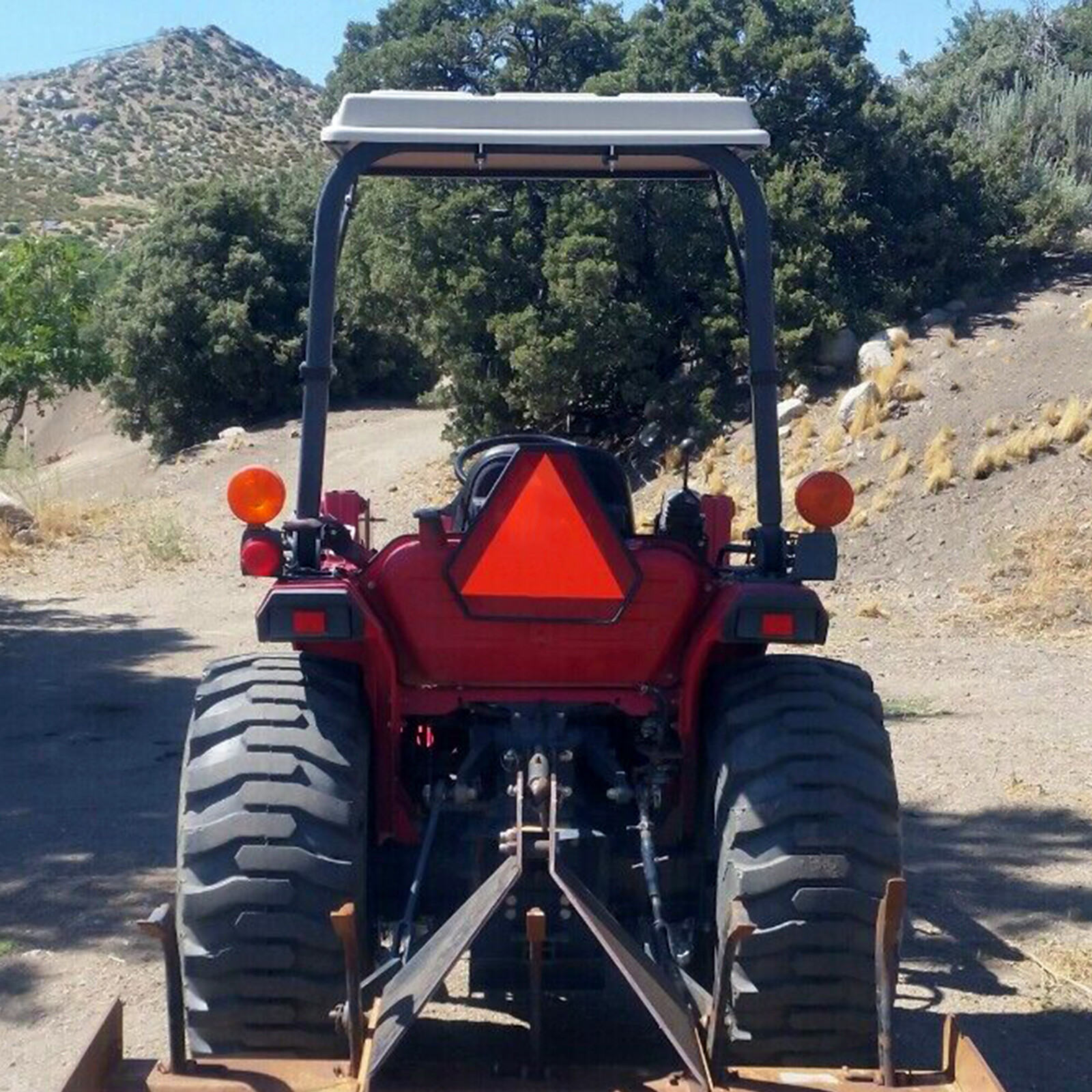 Tractor Canopy For John Deere Tractors with ROPS Sun Shade Canopy with Bracket