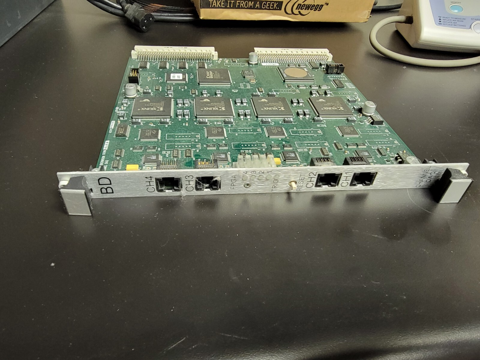 Becton Dickinson SCHM 540641 Assy 344441 RevA 4-Channel DAQ Plug-In Board Module