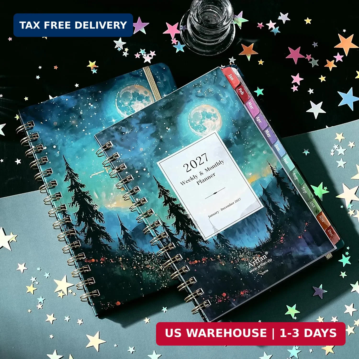 2027 Planner – 2027 Planner Weekly and Monthly, JAN 2027 – DEC 2027, 6.5″ x 8.5″