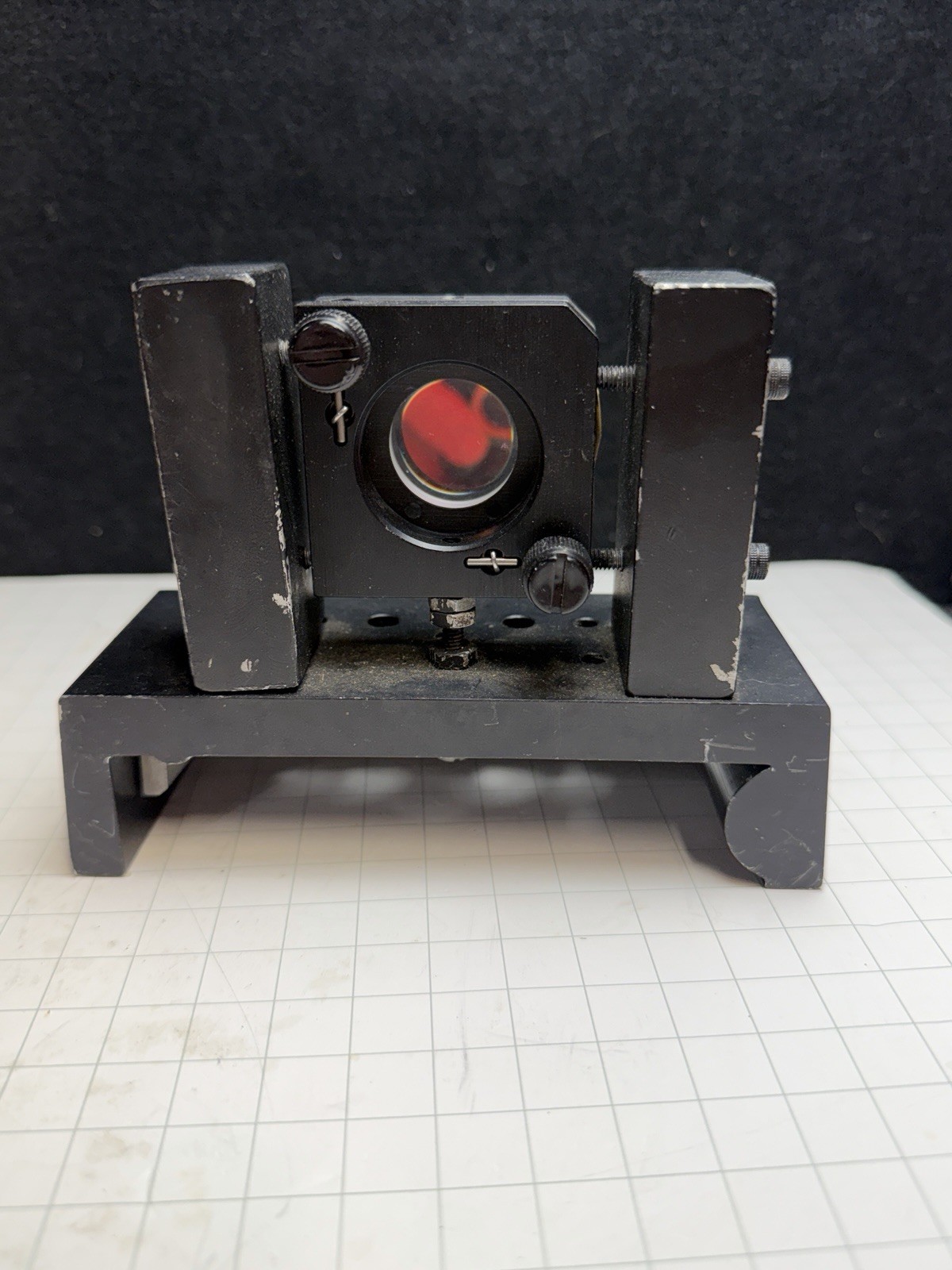 laser optic stand from closed college Laser lab