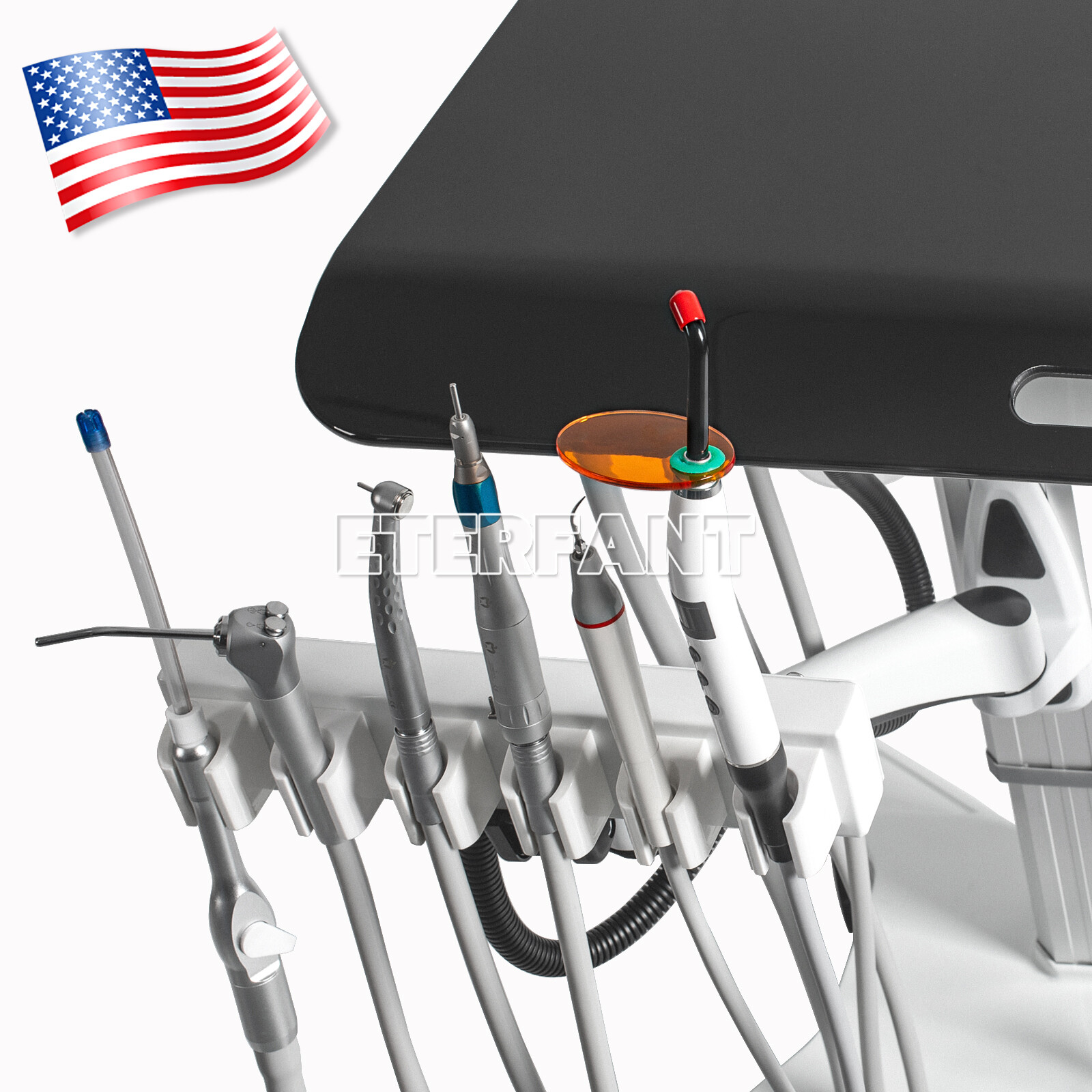 Dental Delivery Unit System/Treatment Cart/Unit with Air Compressor/Suction Unit